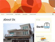 Tablet Screenshot of daralimanorphanage.com